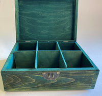 Wooden Jewellery / Tea Box by Monika Maksym featuring Ed Org Artwork