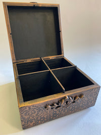 Wooden Jewellery / Tea Box by Monika Maksym featuring Ed Org Artwork