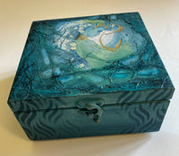 Wooden Jewellery / Tea Box by Monika Maksym featuring Ed Org Artwork