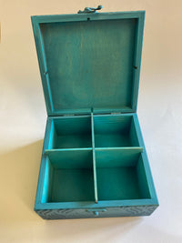 Wooden Jewellery / Tea Box by Monika Maksym featuring Ed Org Artwork