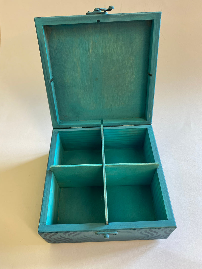 Wooden Jewellery / Tea Box by Monika Maksym featuring Ed Org Artwork