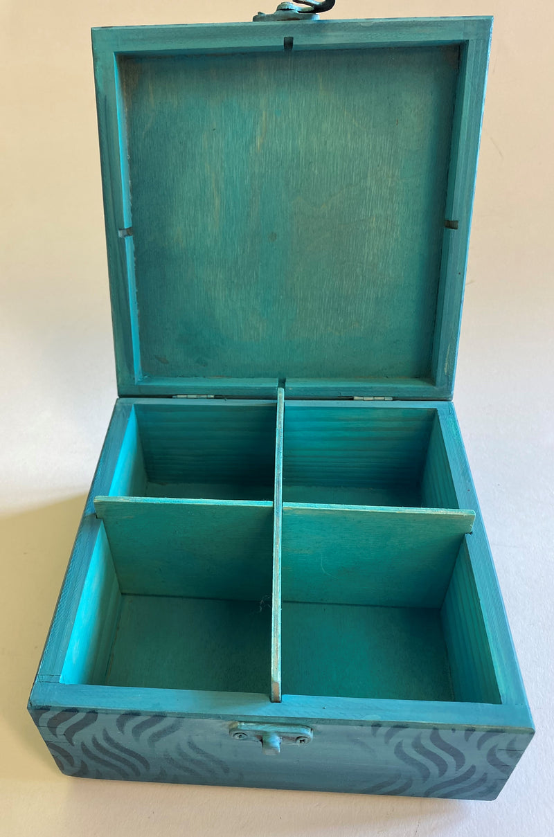 Wooden Jewellery / Tea Box by Monika Maksym featuring Ed Org Artwork