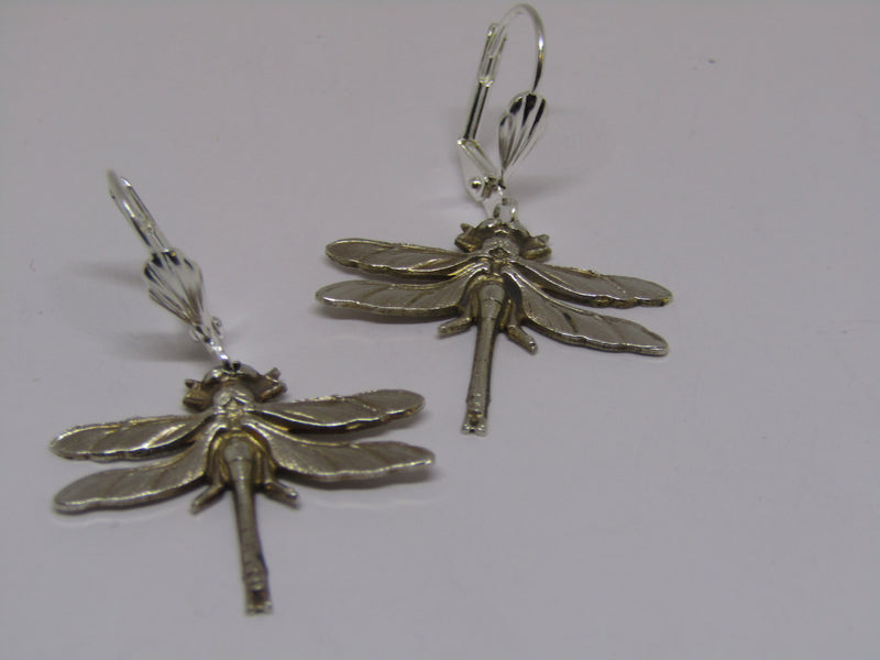 Dragonfly Dangle Earrings by Jess Lelong