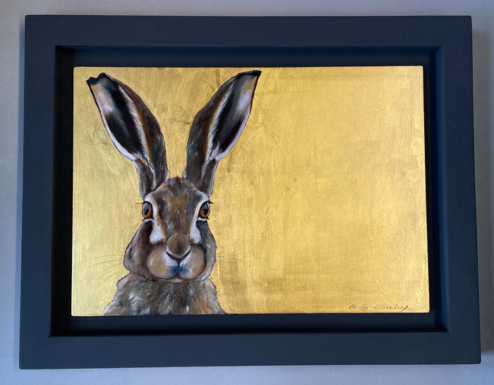 Golden Hare by Becky Munting