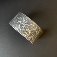 Dragonfly Aluminium Cuff by Anna Roebuck