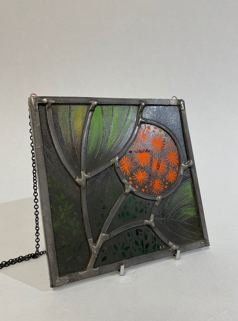 Orange Allium by Nicola Kantorowicz