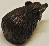 Bronze Sitting Hedgehog