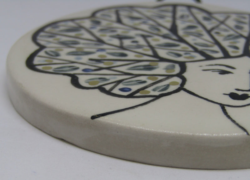 Ceramic Tile by Karen Risby