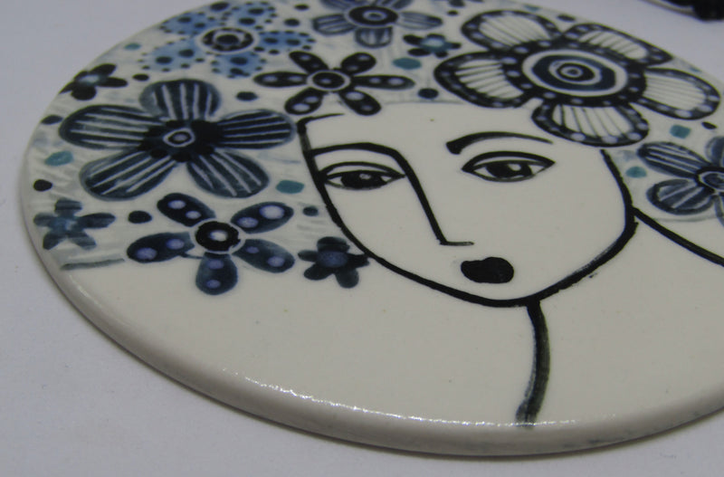 Ceramic Tile by Karen Risby