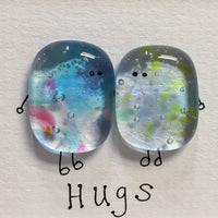 Hugs PP- Fused Glass and Illustration