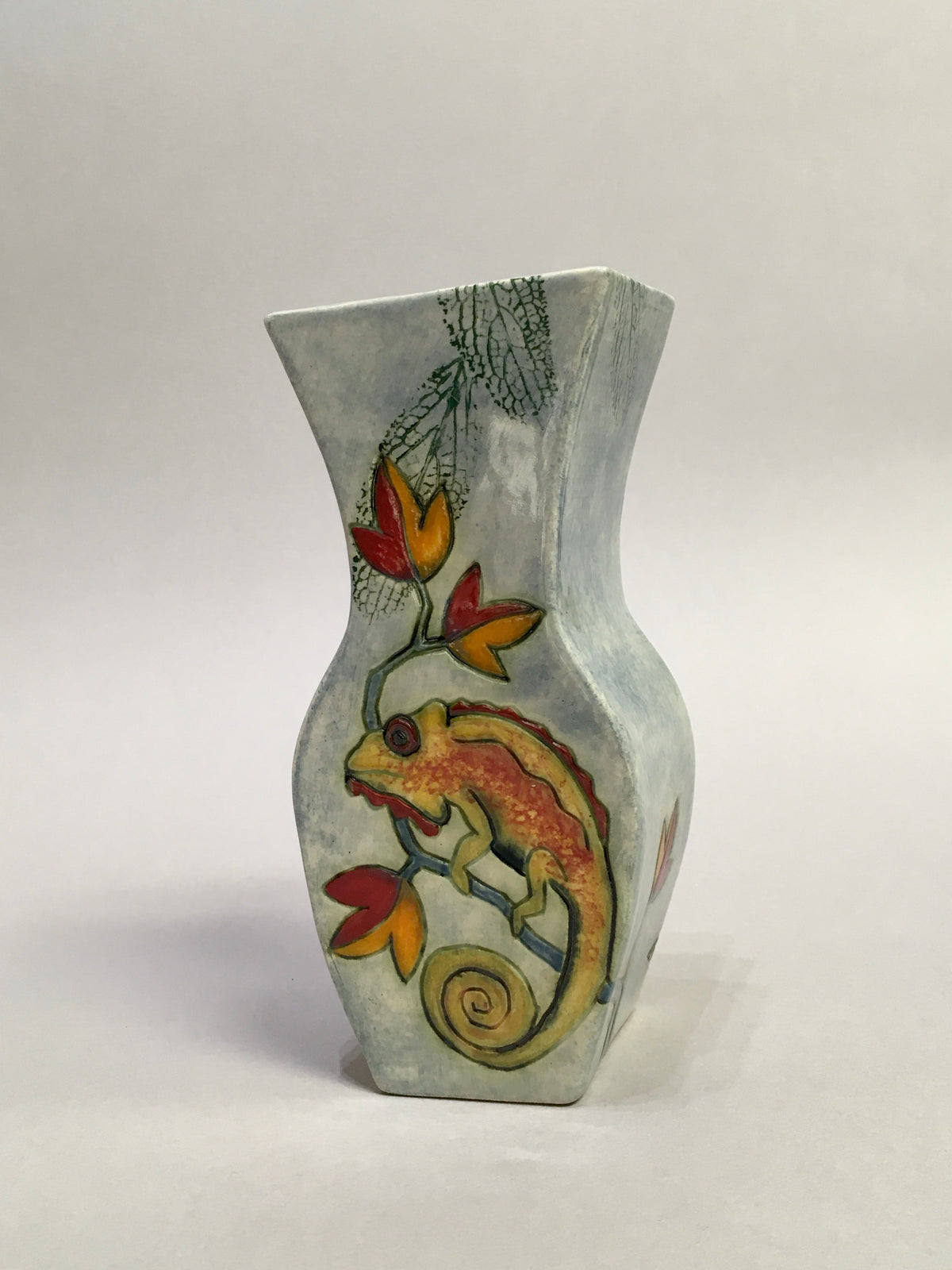 Chameleon Vase by Jeanne Jackson