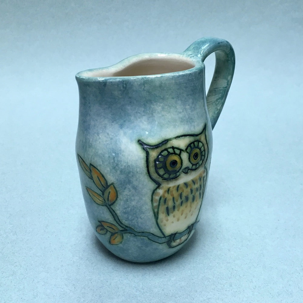 Owl Mini Jug by Jeanne Jackson