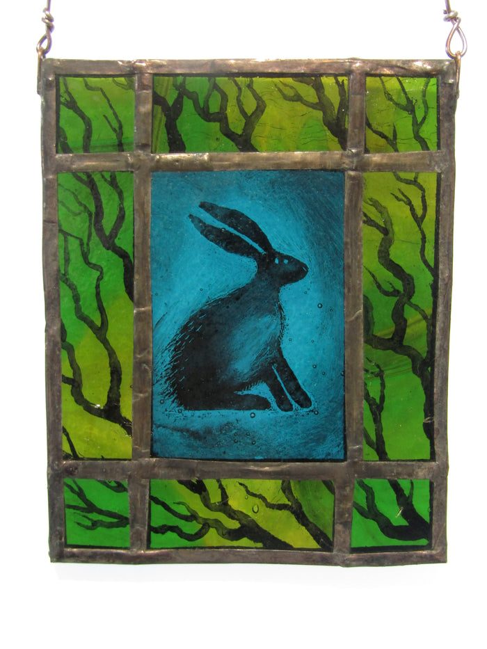 Hare and Twigs by Debra Eden
