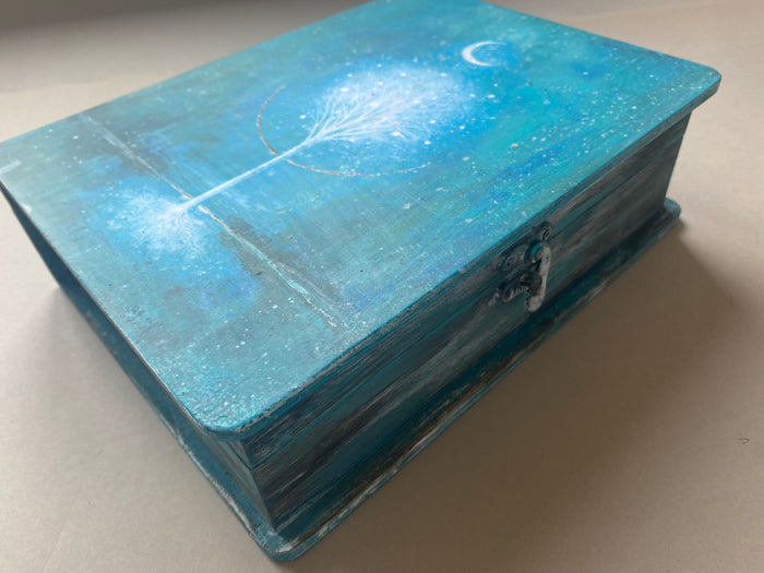 Faux Book Jewellery / Trinket Box by Monika Maksym featuring Artwork by Mark Duffin (MM68)