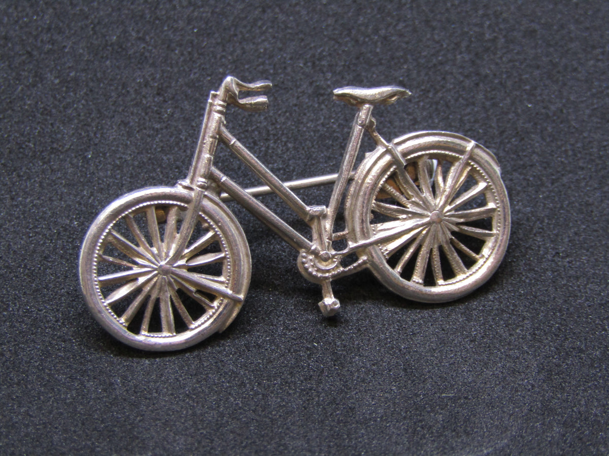 Bicycle Brooch by Jess Lelong 