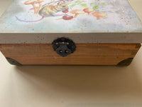 12 Compartment Tea / Jewellery / Trinket Box by Monika Maksym featuring Artwork by Sally Leggatt (MM81)