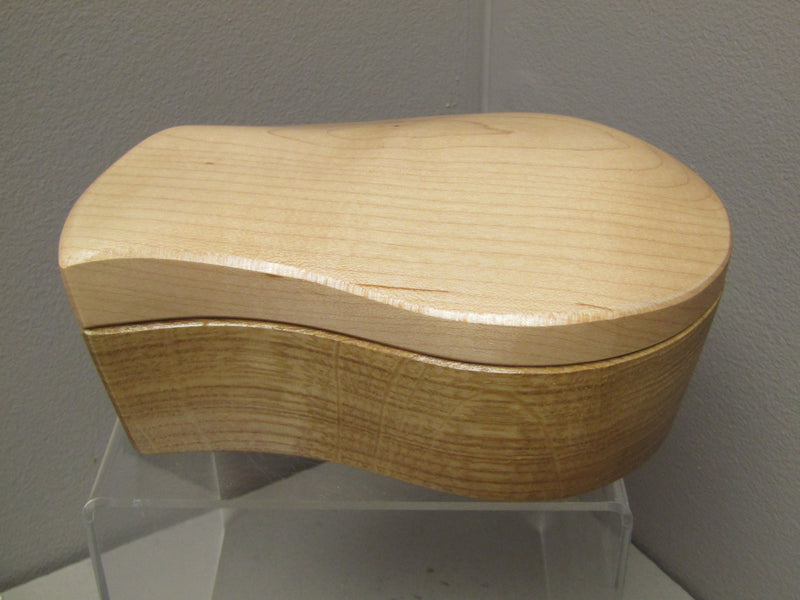 Wooden Box with Swing Lid by Martin Stephenson