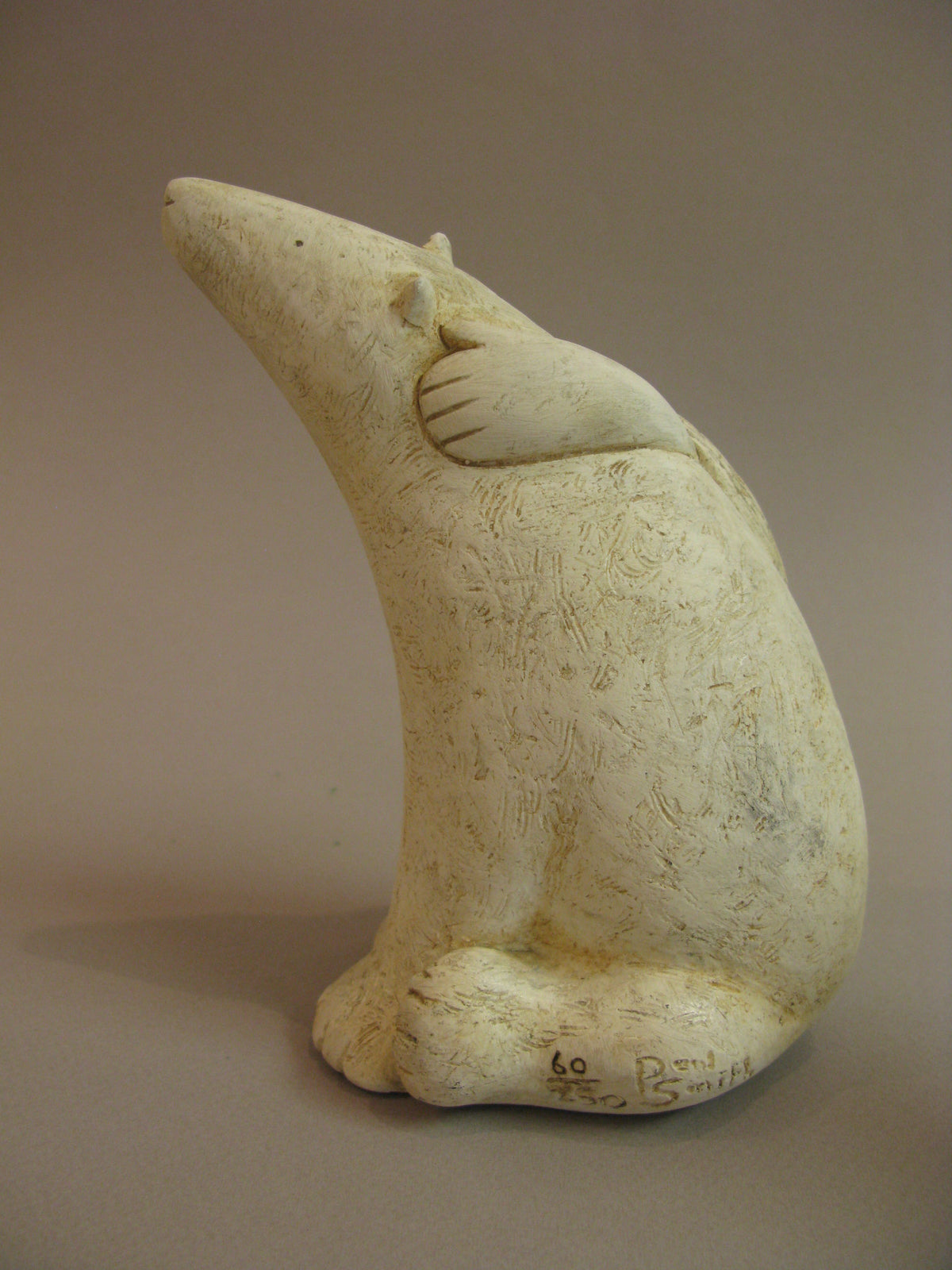 Icebear and Girl, sculpture by Paul Smith