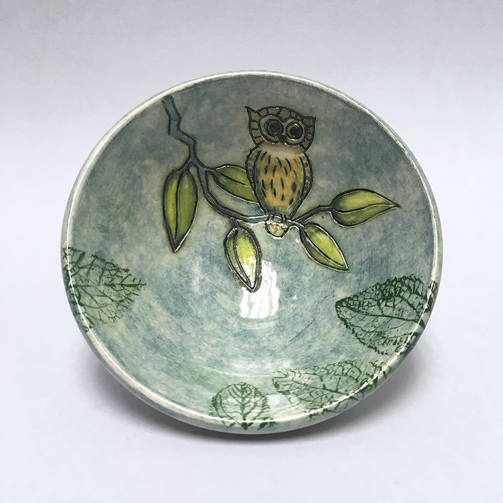 Small Owl Bowl by Jeanne Jackson