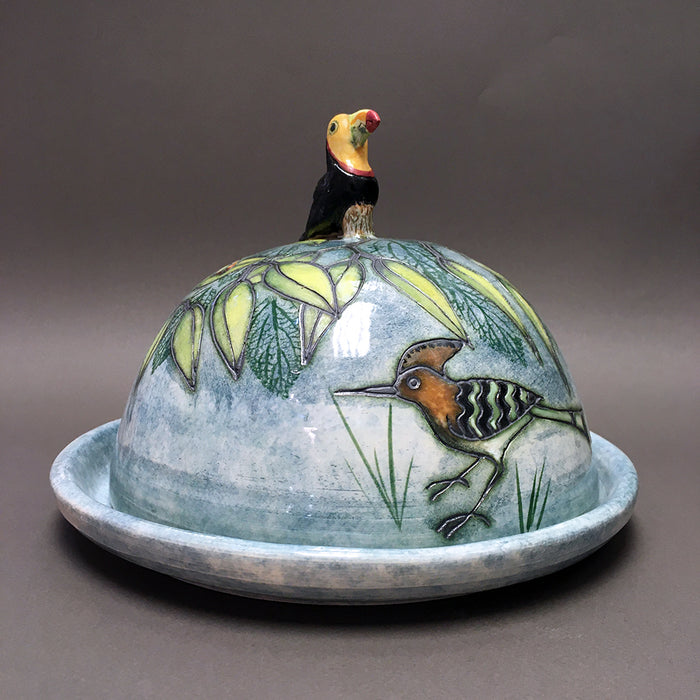 Large Toucan cheese dish by Jeanne Jackson