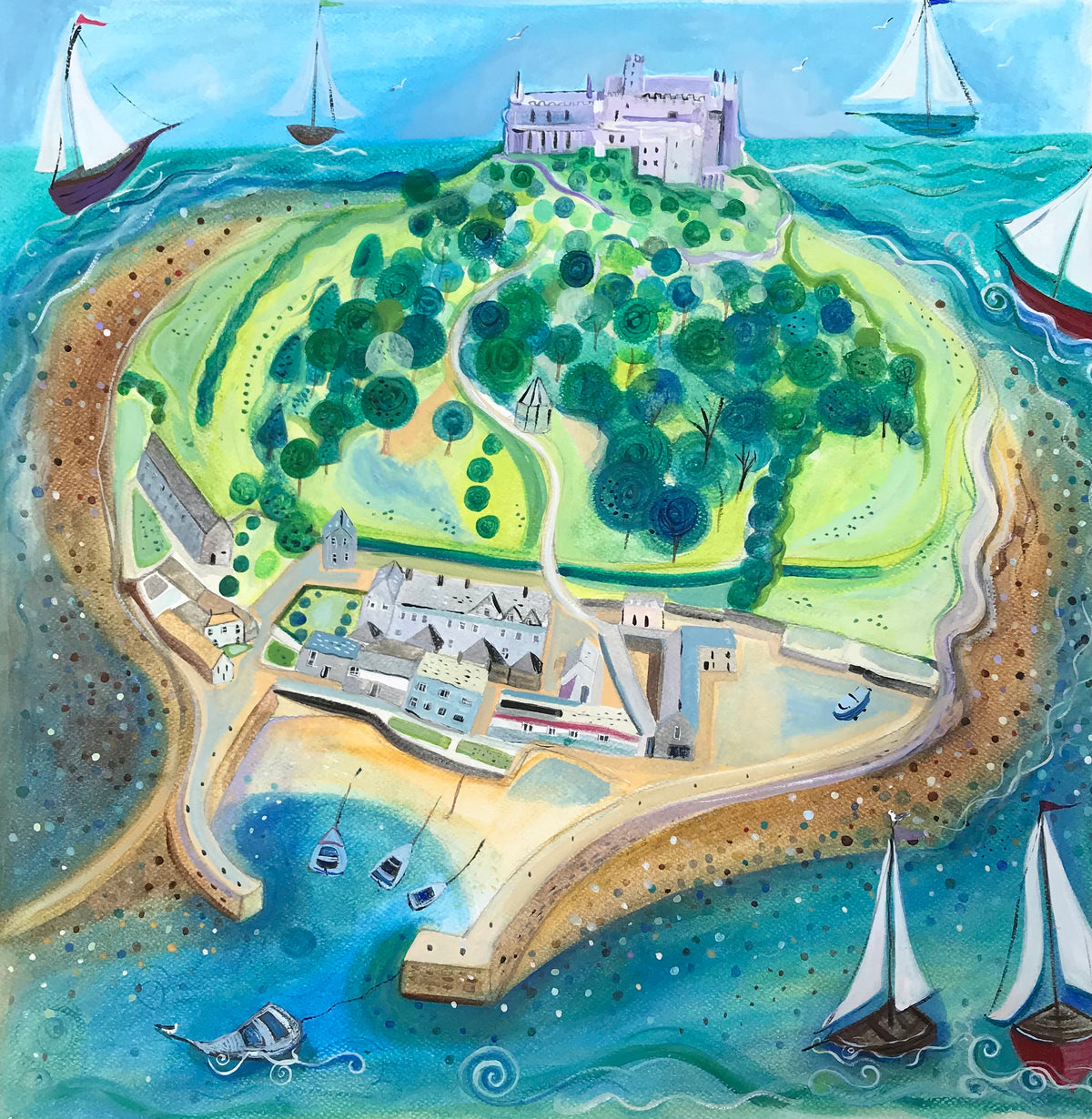 St Michael's Mount by Kate Wrigglesworth