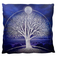 'Legacy' Faux Suede Cushion by Mark Duffin