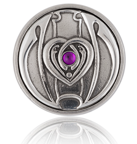 Liberty Heart Purse Mirror