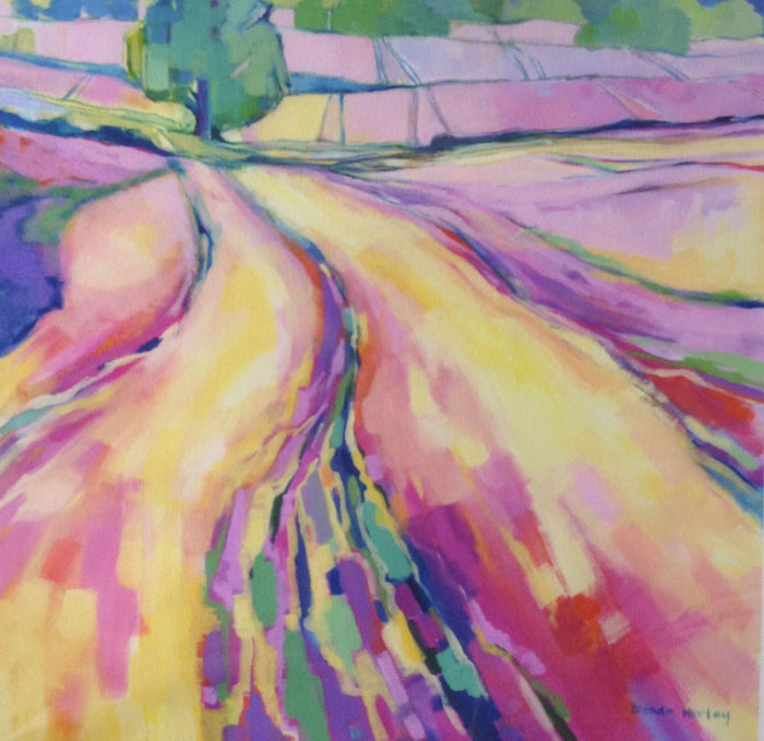 Lilac Field by Brenda Hurley