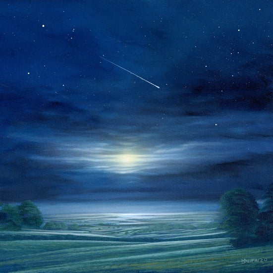 Luna's Wish - Original Painting by Mark Duffin
