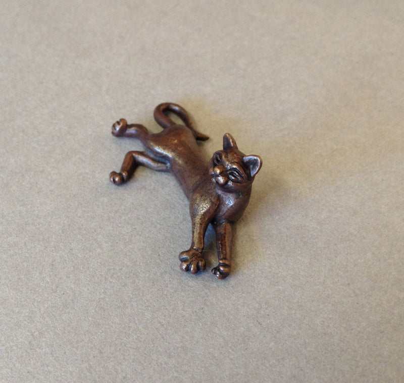 Miniature Lying Cat by David Meredith