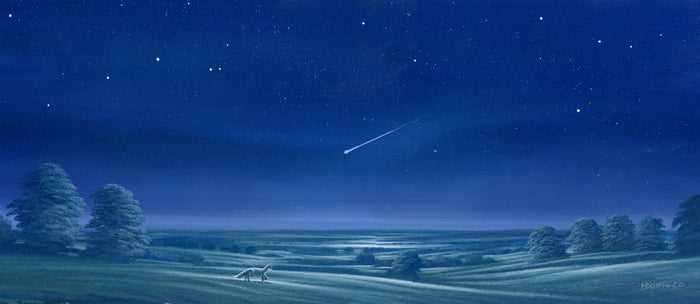Magic on a Clear Night - Original Painting by Mark Duffin