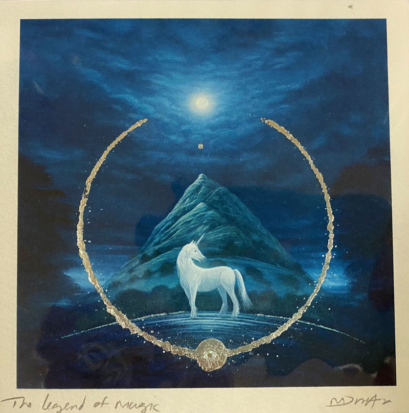 Unicorn Cards x 2 by Mark Duffin