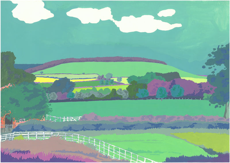 "Boddington Hill" by Mary Casserley