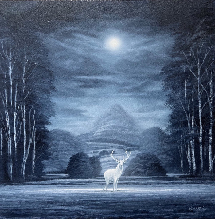 Moon Dreaming - Original Painting by Mark Duffin
