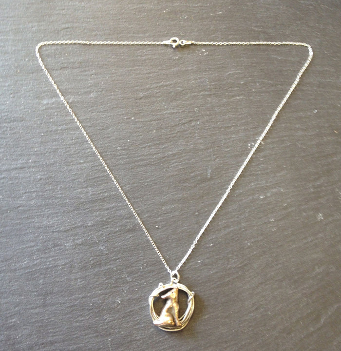 Moongazy Hare in Hoop Necklace