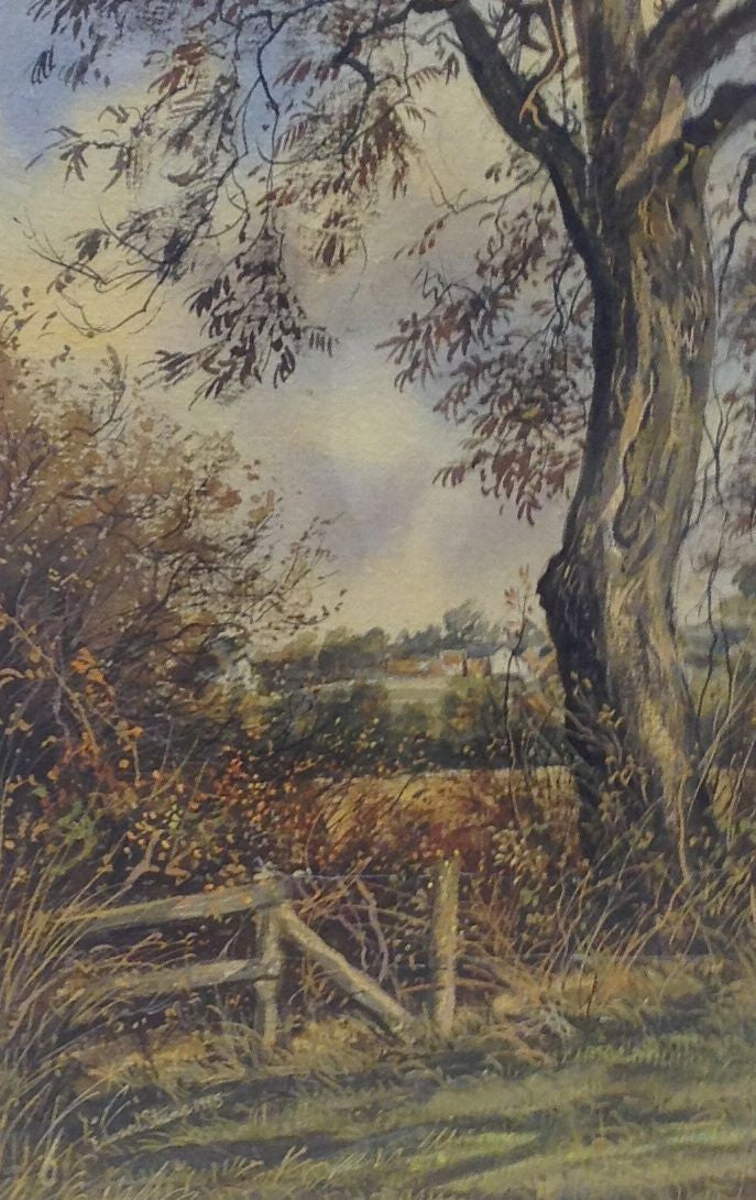 October at Stewkley by Edward Stamp