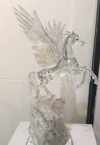 Pegasus - Glass Sculpture by Sandra Young