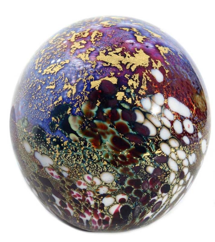 Renoir Glass Paperweight by Jonathan Harris