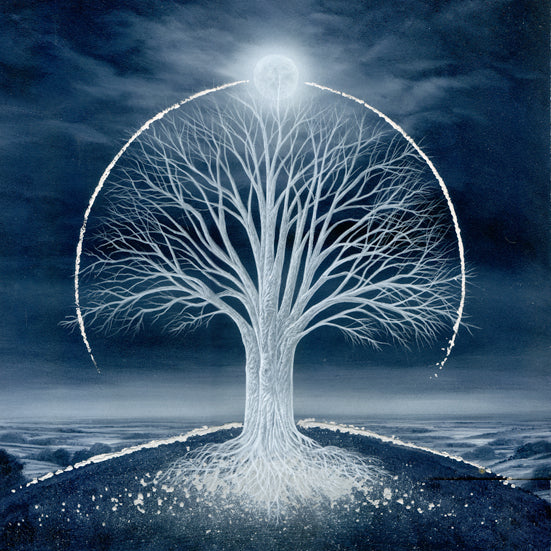 The Silvery Moon - Original Painting by Mark Duffin