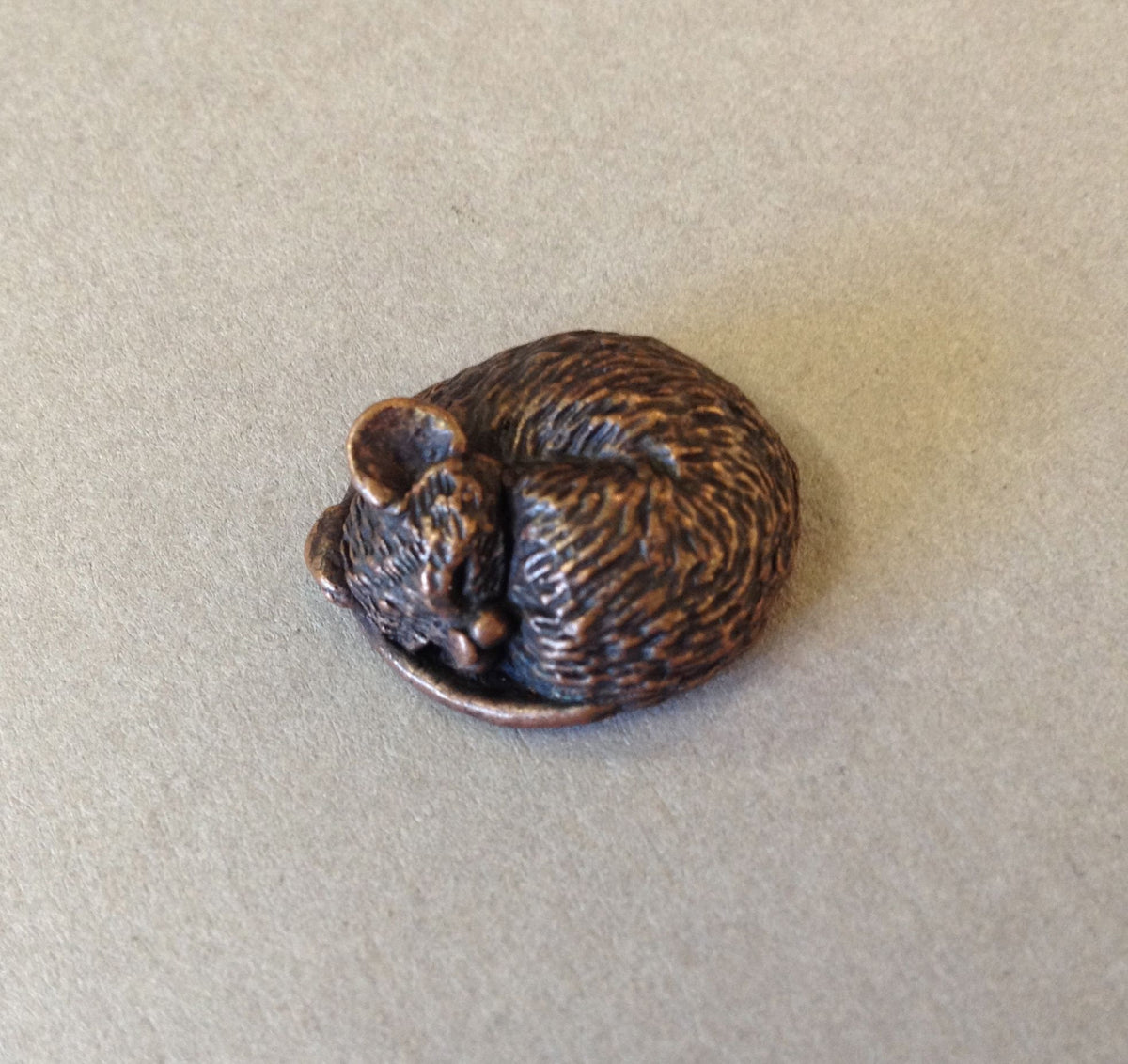 Miniature Sleeping Mouse by David Meredith
