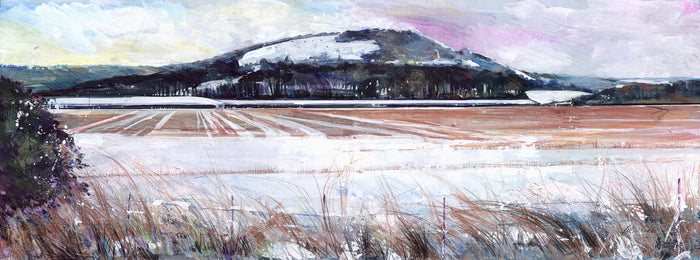 Snow on Aston Hill by Alan Kidd