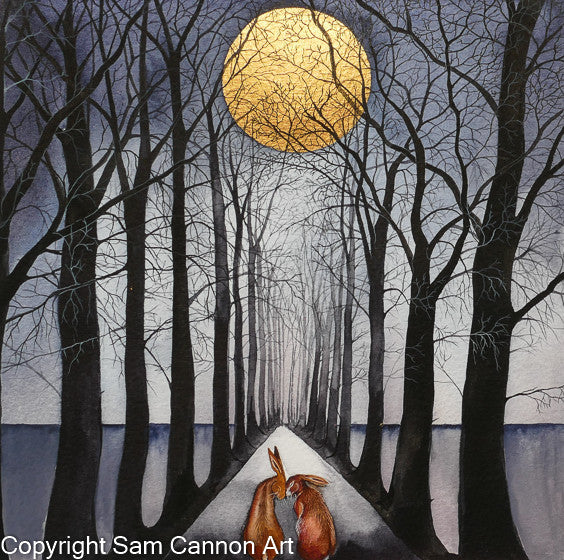 Moonlit Path by Sam Cannon