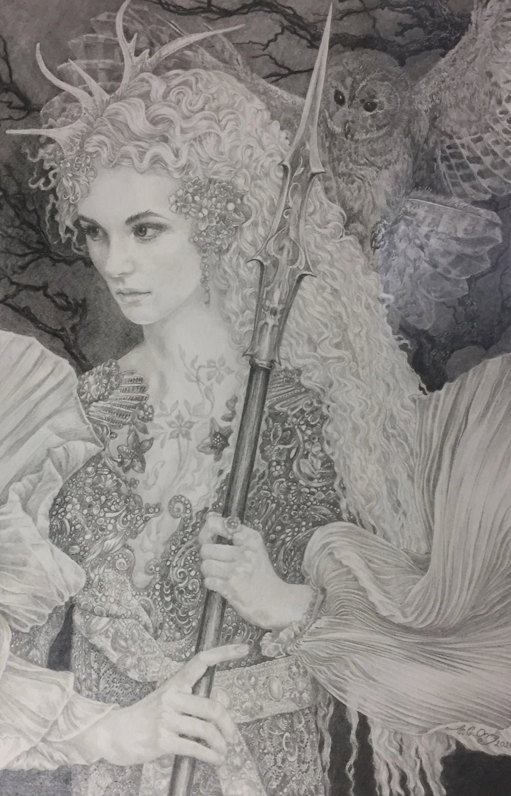 The Spirit of the Waterfall - Limited Edition Print - by Ed Org ...