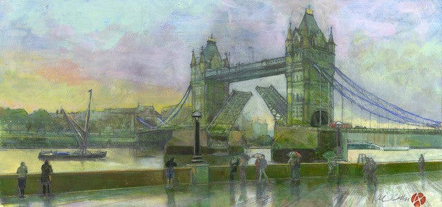 Tower Bridge Opening by Alan Kidd