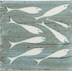Whitebait Design Tile by Neil Tregear
