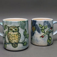 Owl Mug by Jeanne Jackson