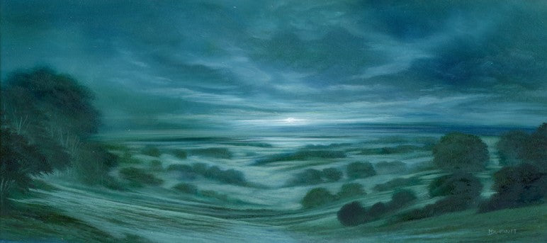 First Light - original oil on board by Mark Duffin