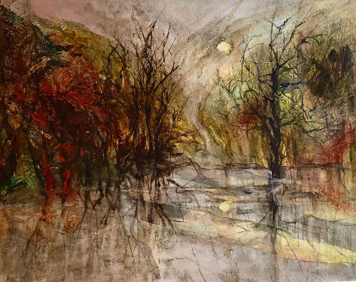 Early Morning, River Thame by Victoria Reynolds