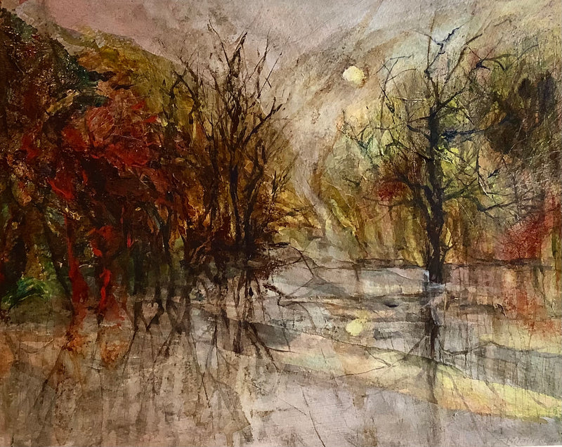 Early Morning, River Thame by Victoria Reynolds