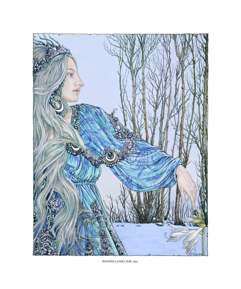 "Winter Comes for All" - Limited Edition Print by Ed Org
